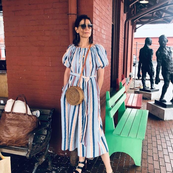 Katie Holmes street style 