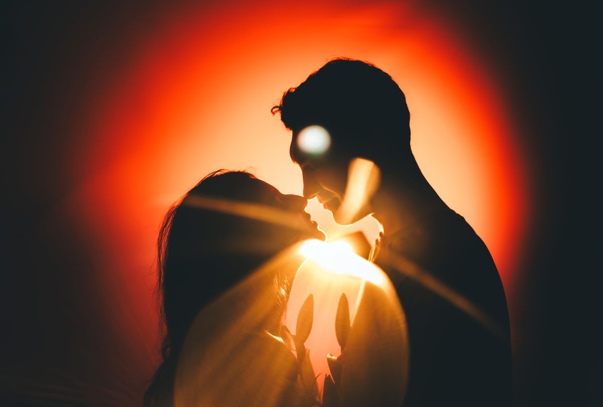 The romantic, emotional moment of bonding, finding a soul mate. Conquering adversities together. 