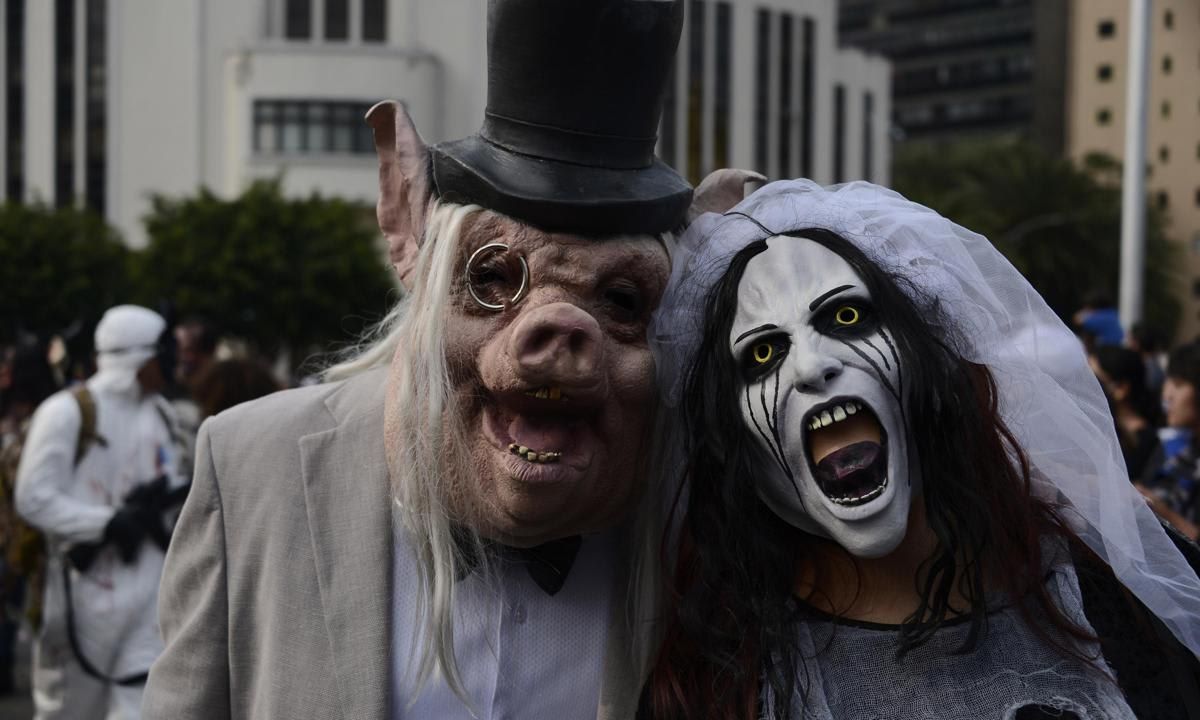 Mexico's 15th annual Zombie Walk