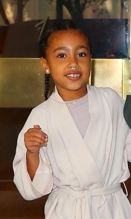Kim Kardashian daughter North nose ring