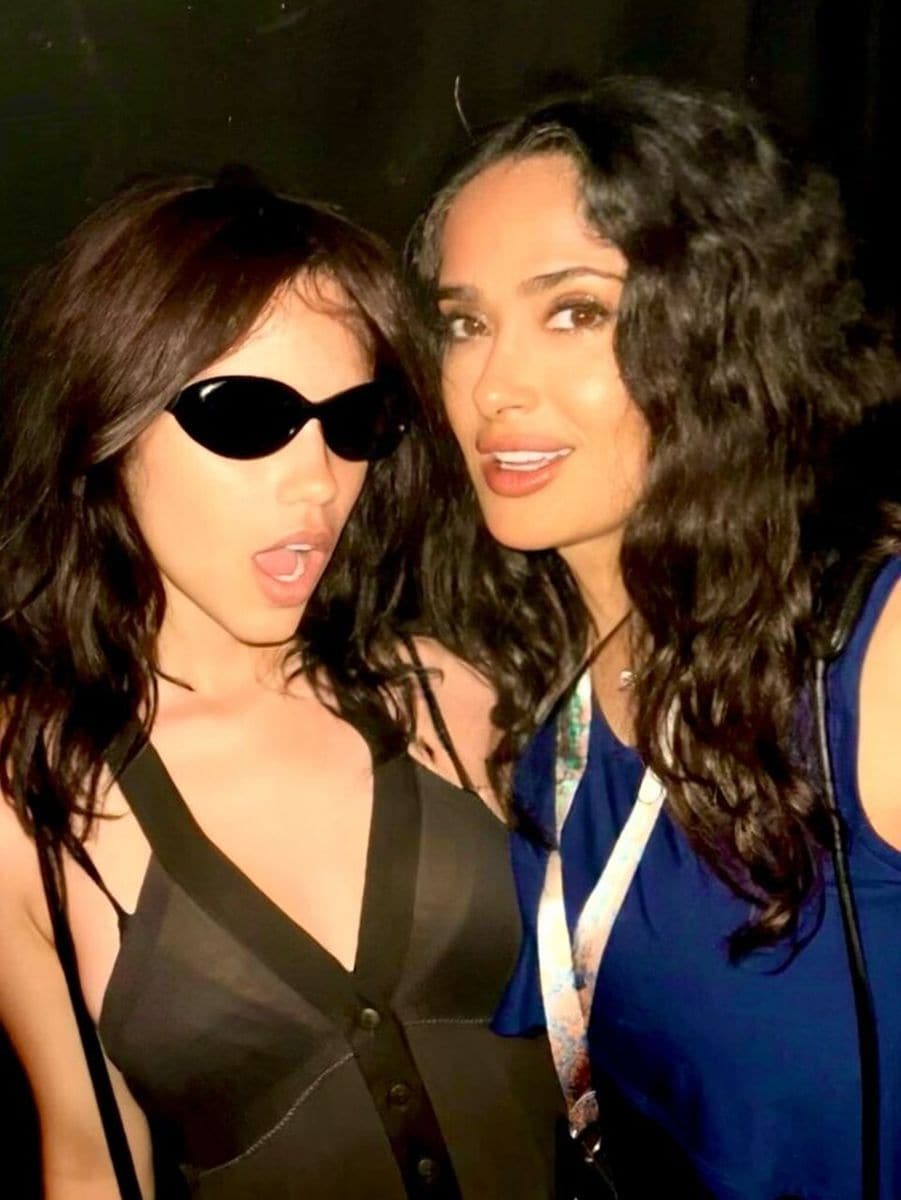 Salma Hayek shares her unforgettable weekend with daughter Valentina at Glastonbury festival