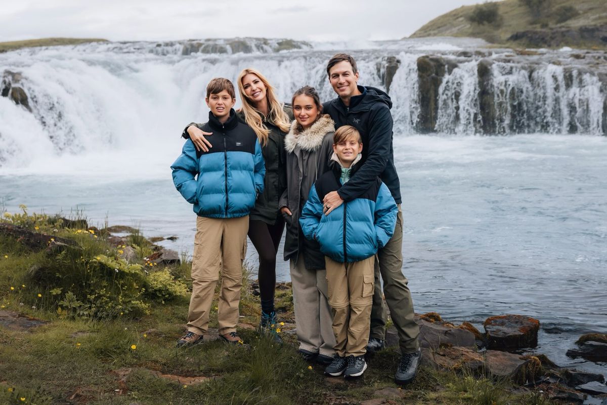 Ivanka Trump shares a beautiful moment with her husband and three children as Arabella officially joins the mid-teens club.