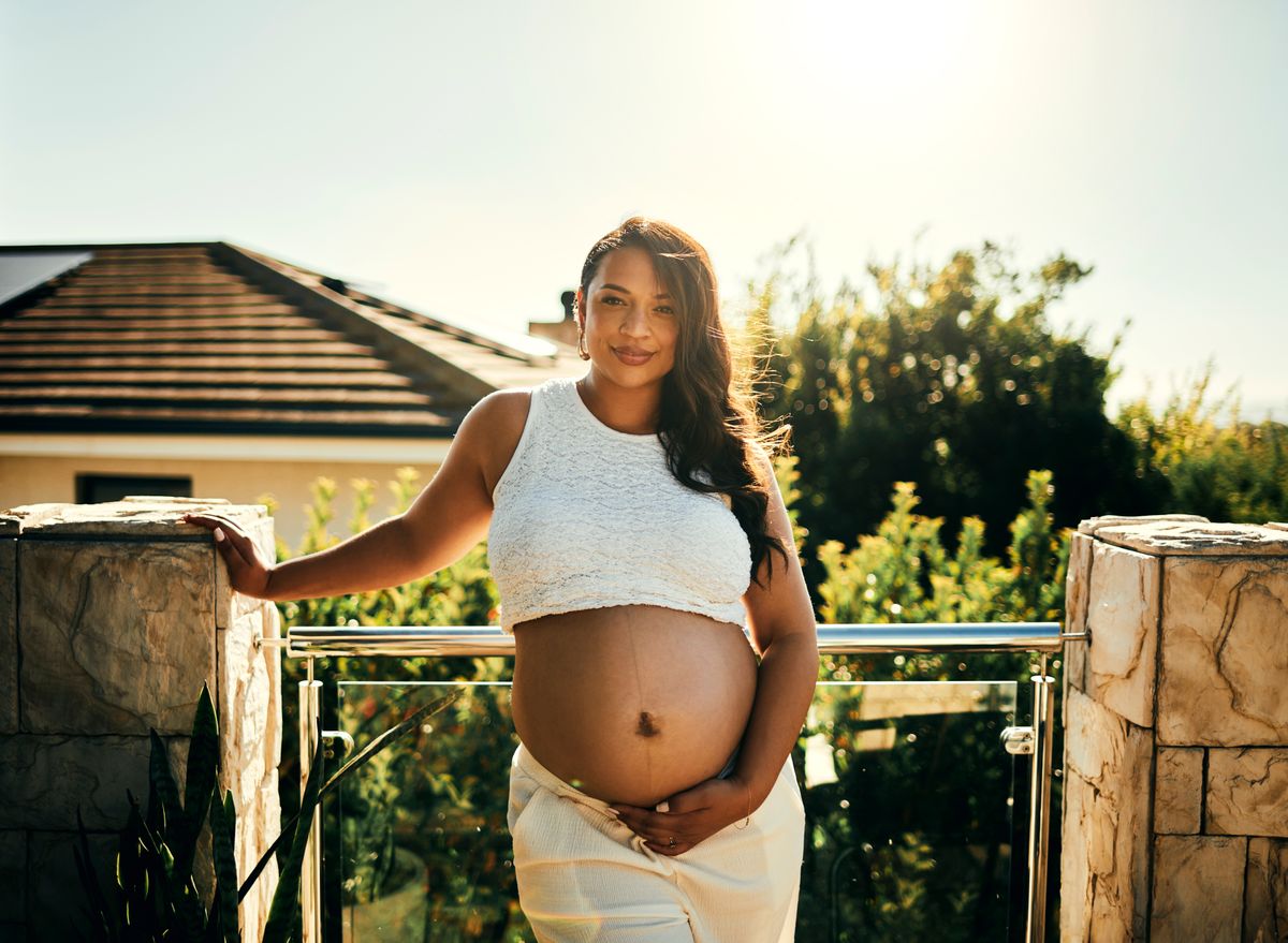 Davis says she perceives especially vibrant energy around some people who are in love or pregnant