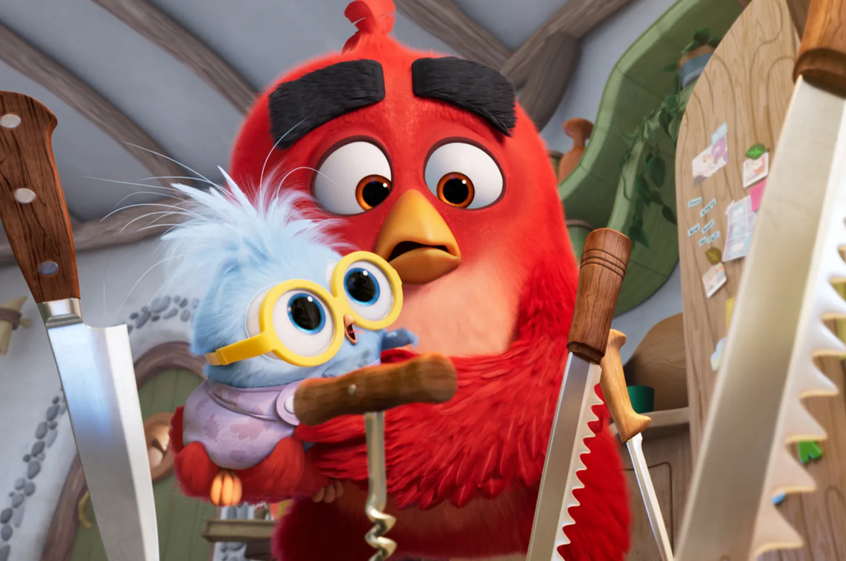 Psalm completes the animated family as baby hatchling Olly.