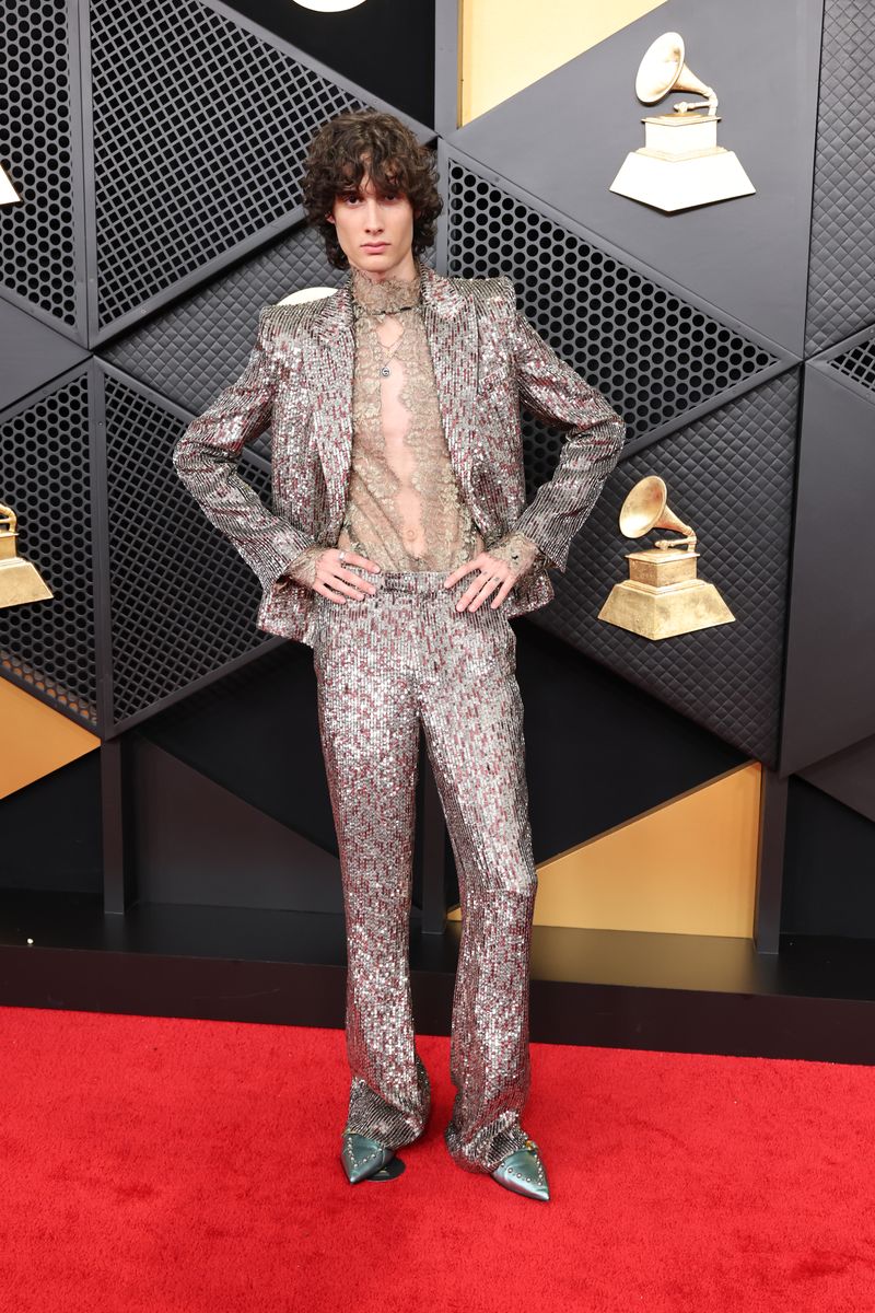 Sombr attends the 68th GRAMMY Awards