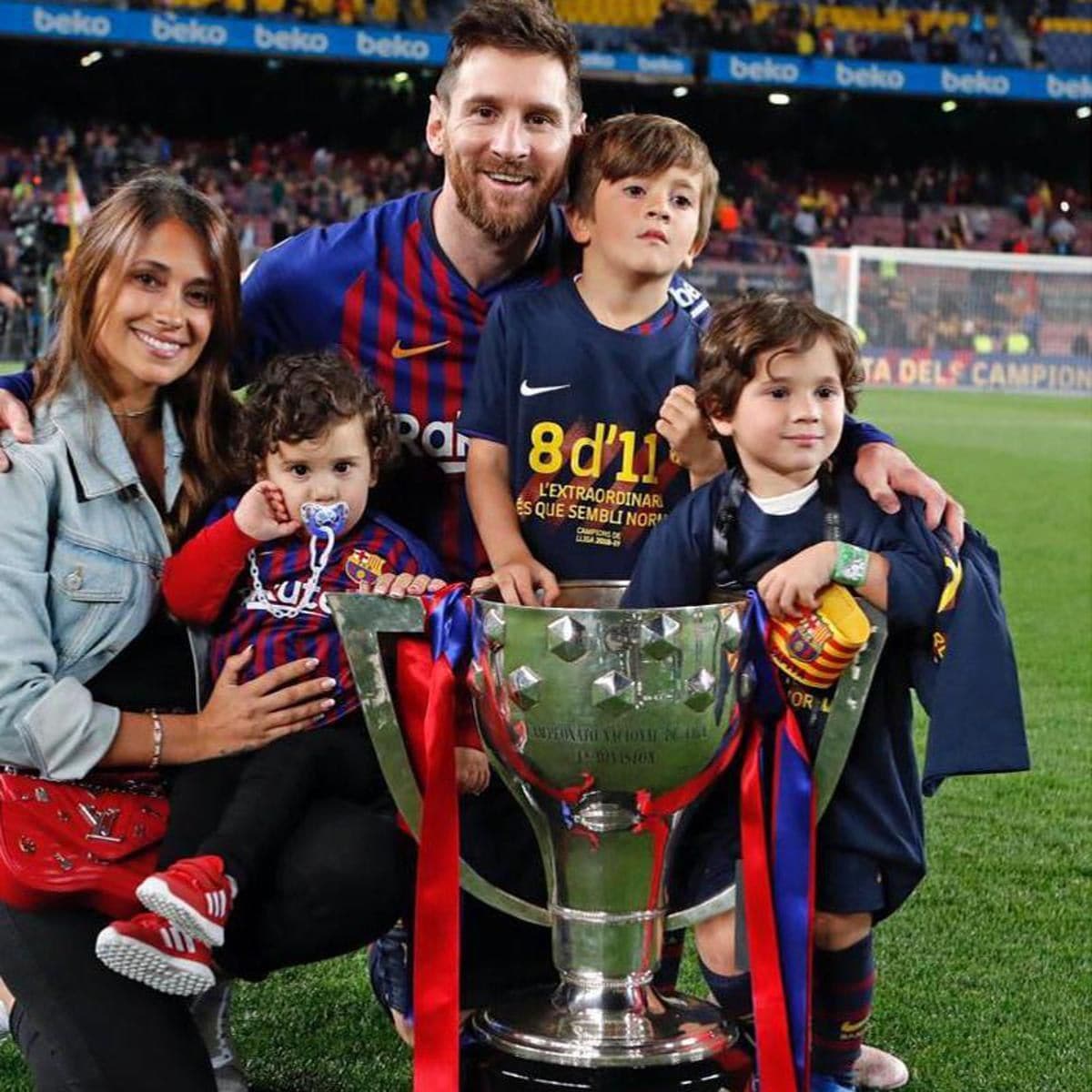 Lionel Messi y Antonela Roccuzzo