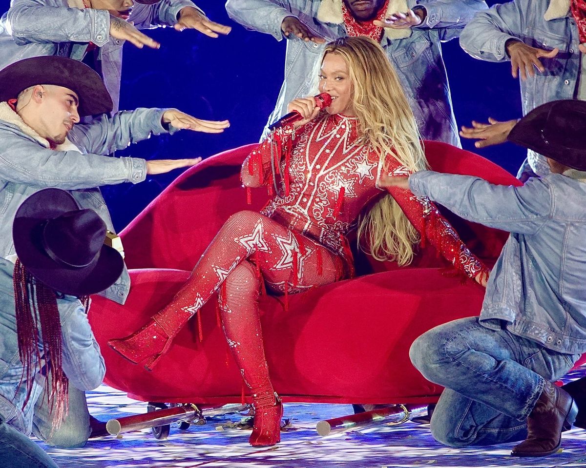 Beyonce puts on a show on day one of her highly anticipated Cowboy Carter Tour in Los Angeles. As a surprise, she included her youngest daughter Rumi Carter to the show along with her eldest daughter, Blue Ivy Carter