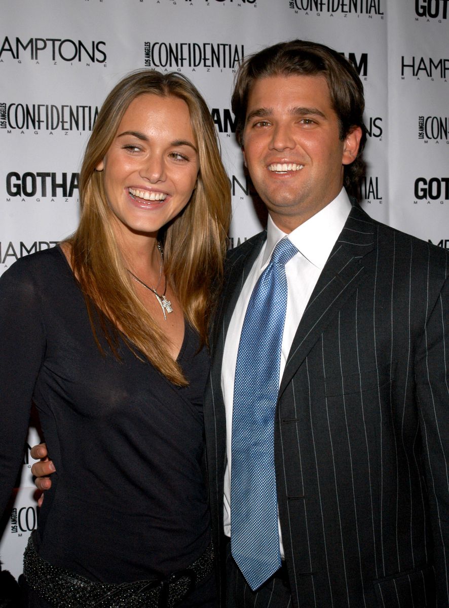 Vanessa Haydon and Donald Trump Jr. during Kim Cattrall Hosts the Star-Studded Anniversary Celebration of Gotham and LA Confidential Magazines