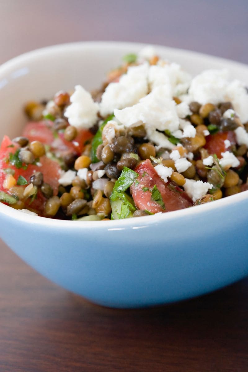 Mediterranean Lentil Salad