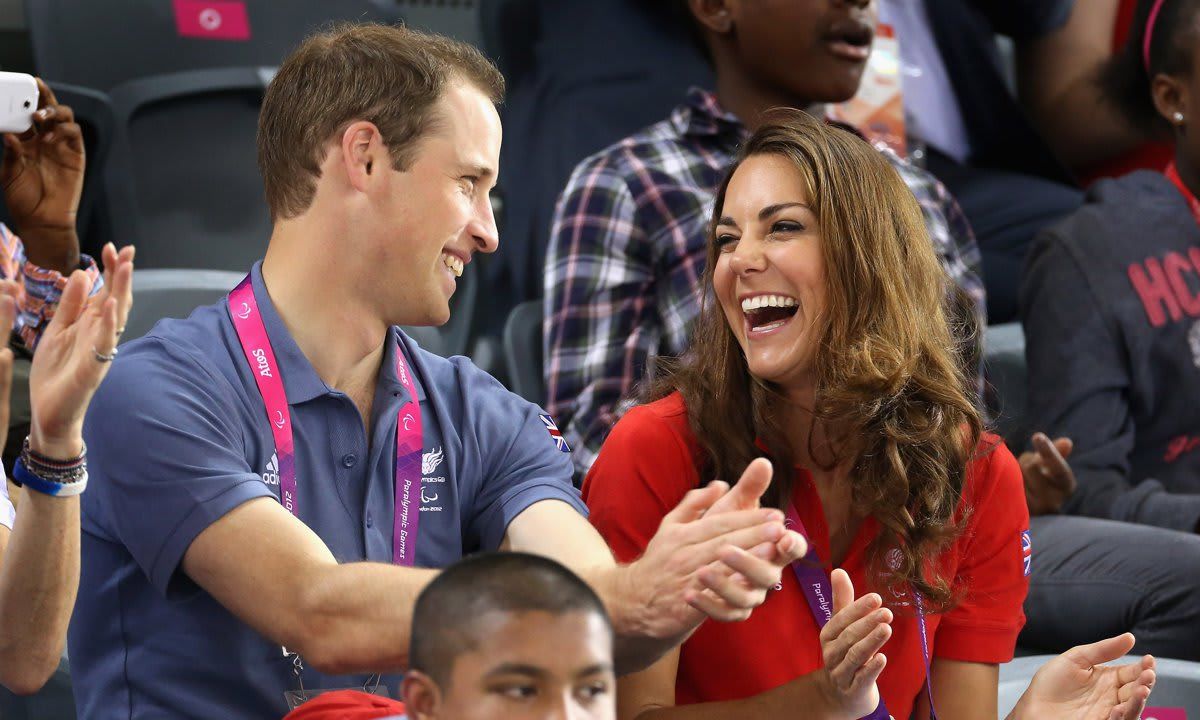 William had Kate in stitches during the London 2012 Paralympic Games.