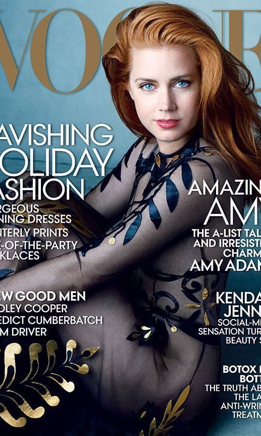 Amy appears on Vogue's December cover