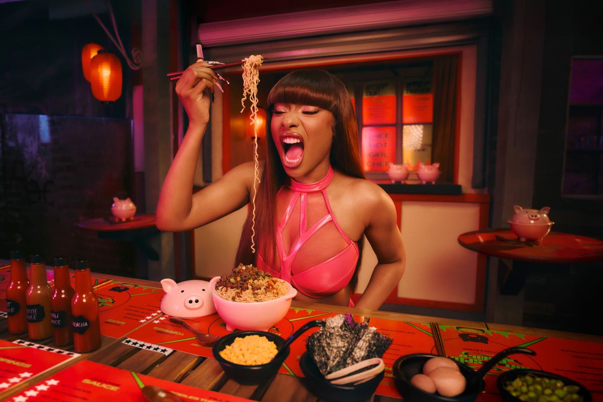Meg's ready to share her ramen with you