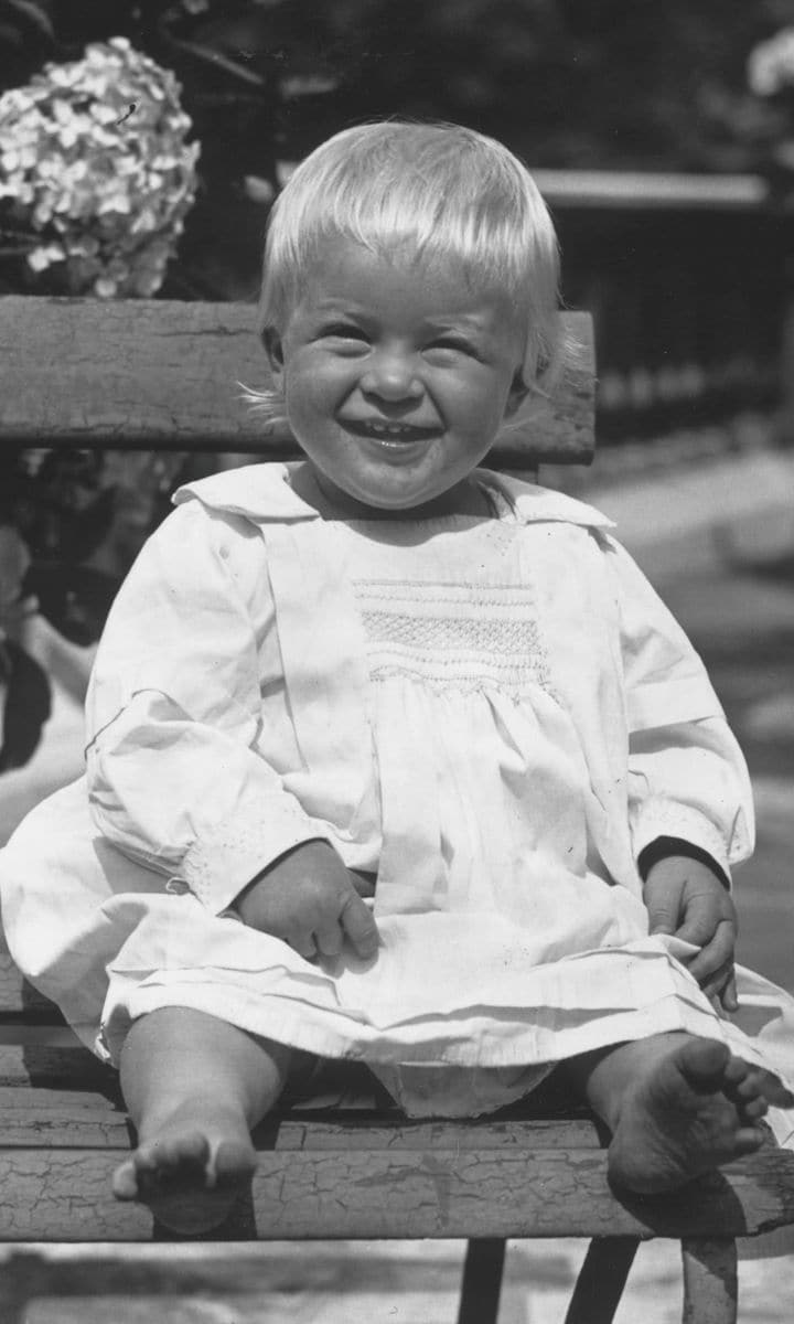 Phillip as a baby 