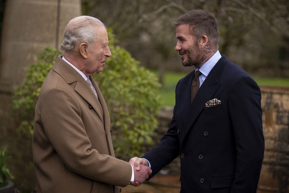 The pair share a passion for gardening