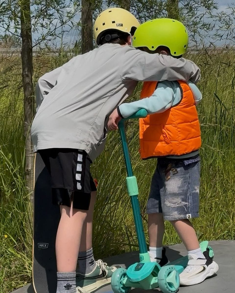 Silas, 10, and Phineas, 5,
