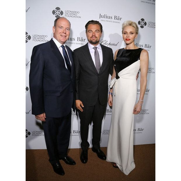 Princess Charlene accompanied her husband to the star-studded event.
<br>
Photo: Victor Boyko/Getty Images