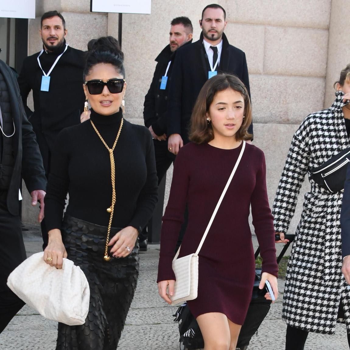 Salma Hayek with daughter Valentina Paloma