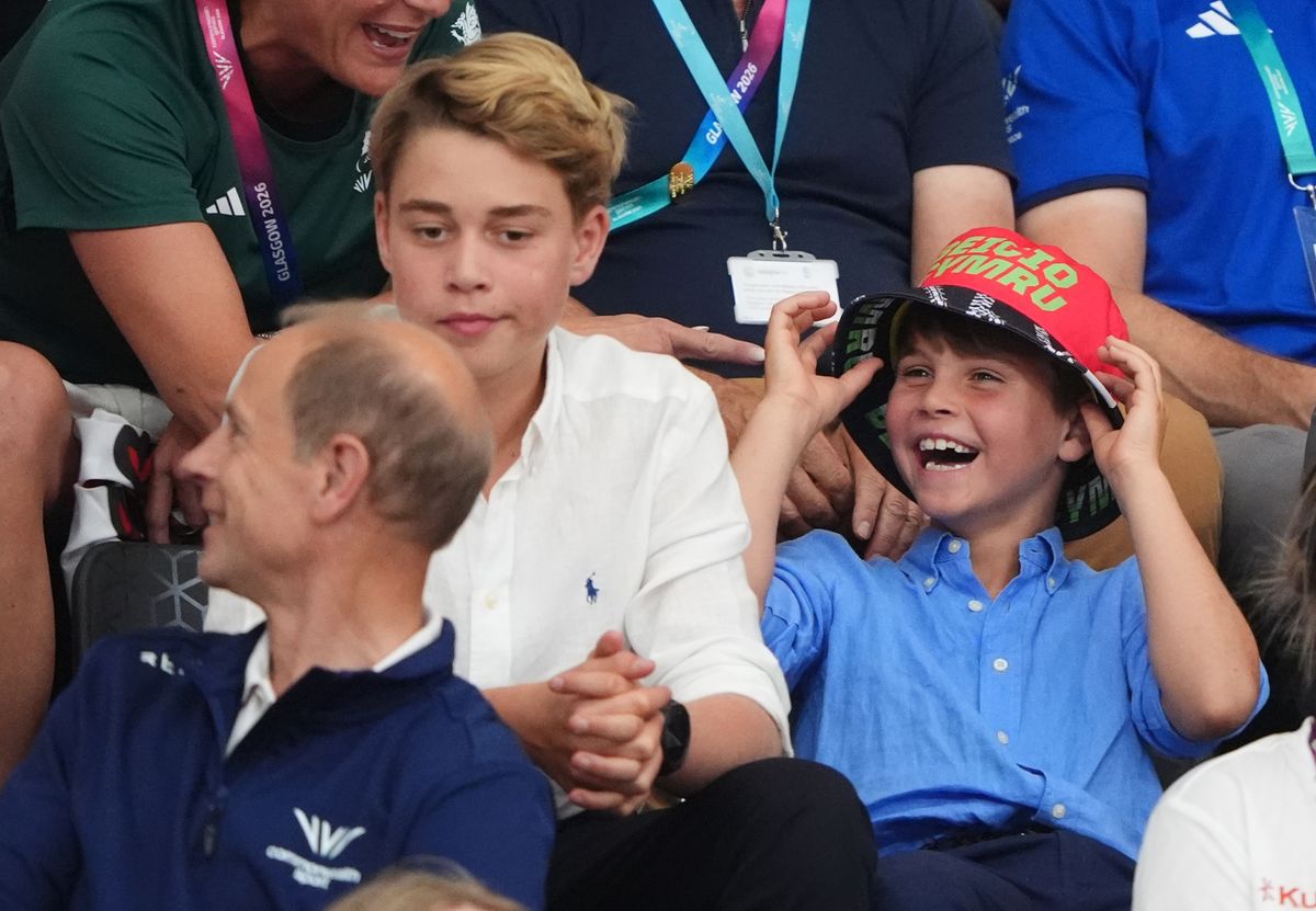 Prince George joined Princess Charlotte and Prince Louis for the siblings' first official public appearance together in Scotland.