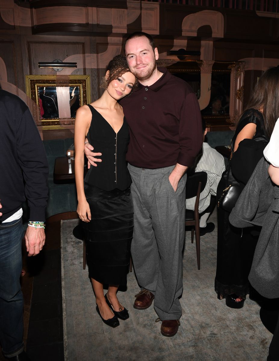 Nico Parker and Cooper Hoffman at the Poetic License premiere party