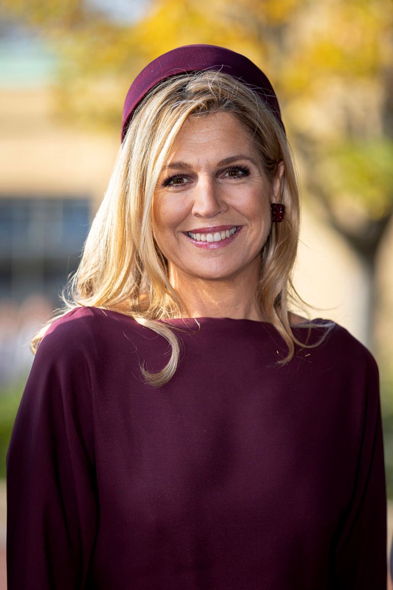 Queen Maxima of the Netherlands at the 10th Anniversary Of Schuldenlab070