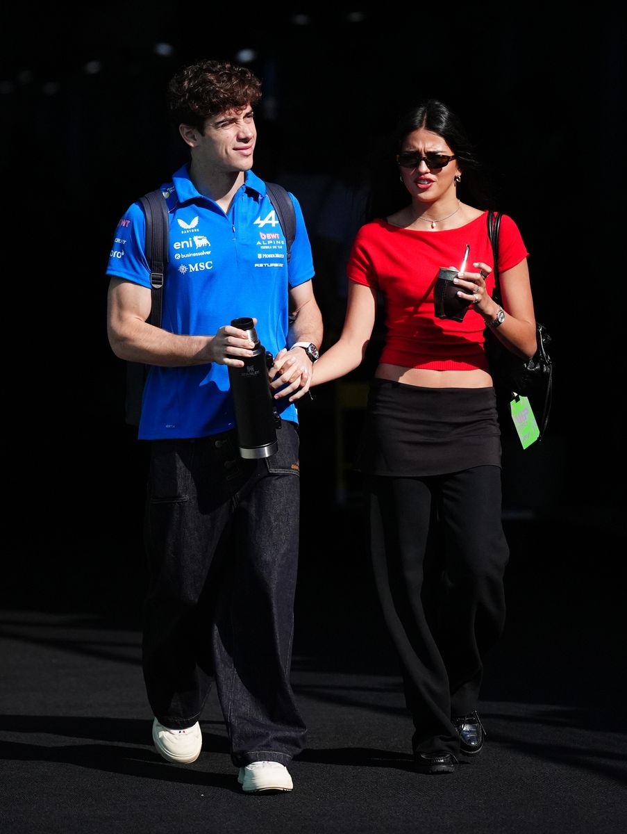 Franco Colapinto and Maia Reficco go public with their romance at the Miami Grand Prix