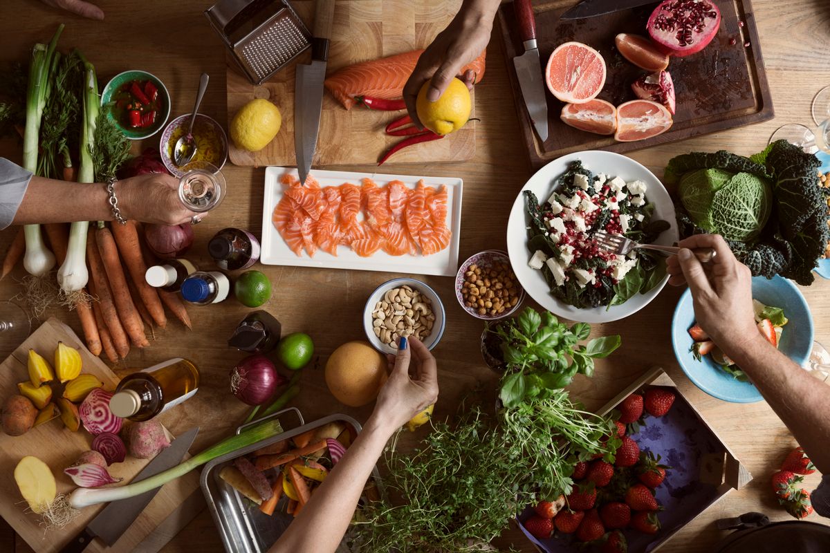 The Nordic diet prioritizes vegetables, fruits, and fatty fish