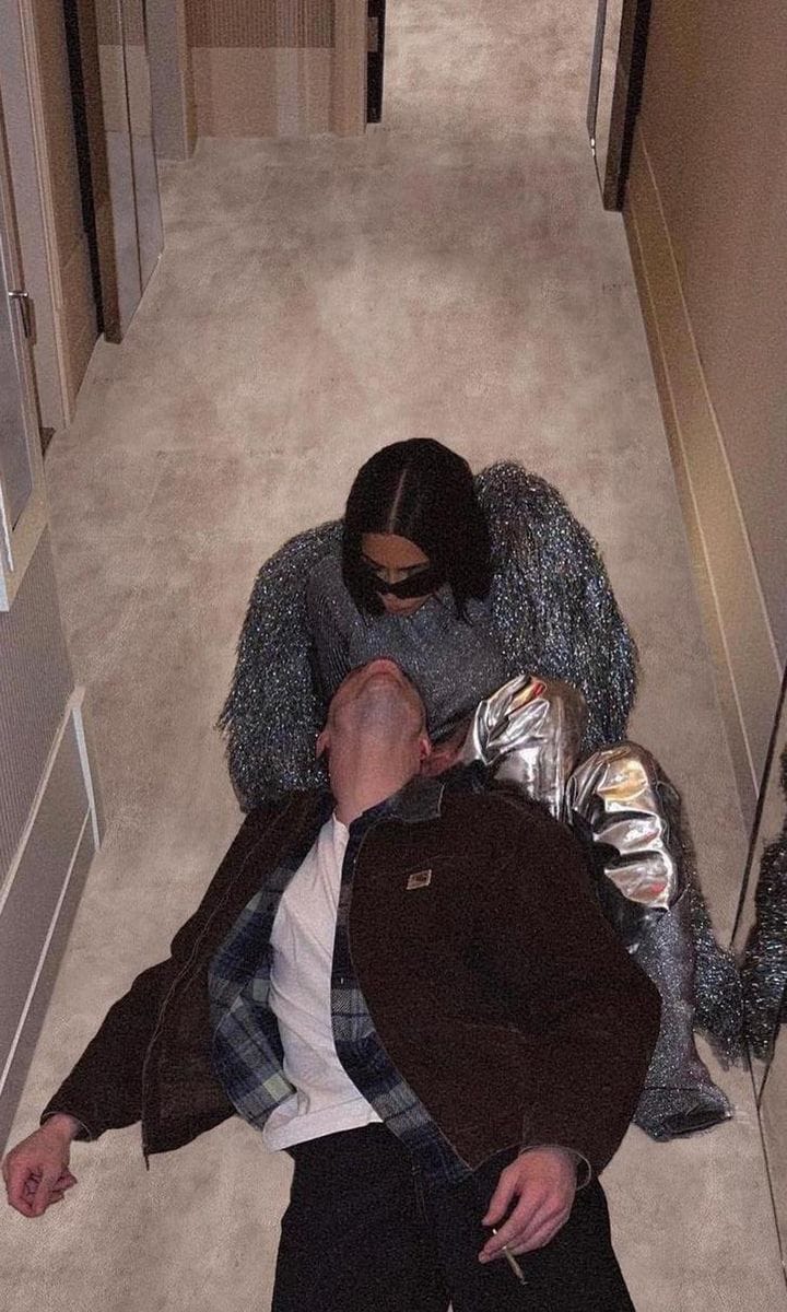 Kim Kardashian and Pete Davidson