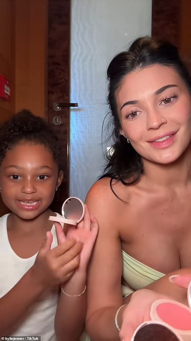 Kylie Jenner reveals sweet beauty advice she gave daughter Stormi while in Greece