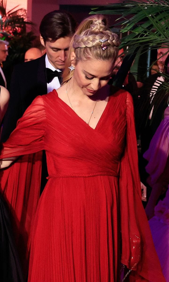 Beatrice Borromeo looked stunning at the Rose Ball in Monaco
