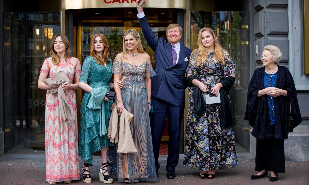 The Dutch Princesses attended a concert in honor of Queen Maxima's birthday