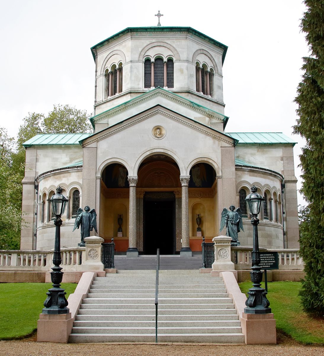 The Royal Mausoleum at Frogmore is located near the Royal Burial Ground, where Prince Andrew is reportedly expected to be laid to rest under existing government plans.