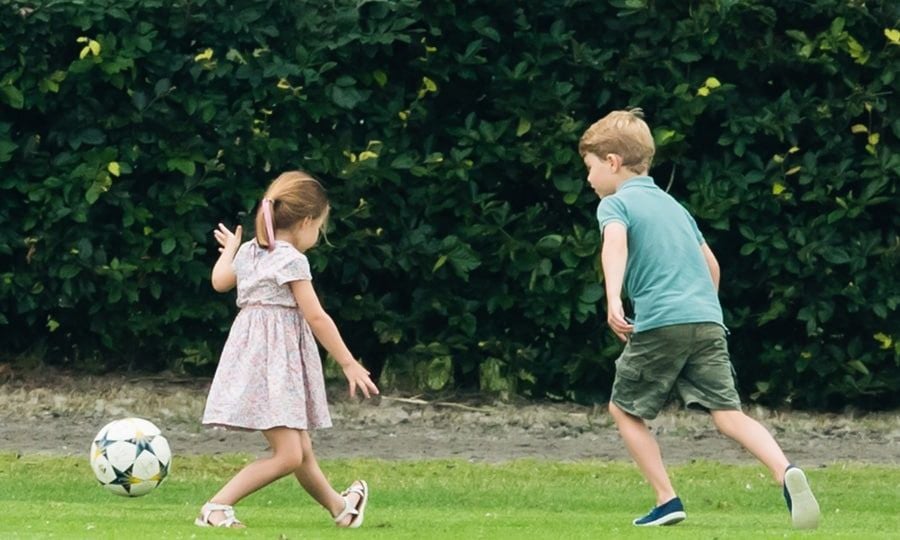 Prince George and Princess Charlotte