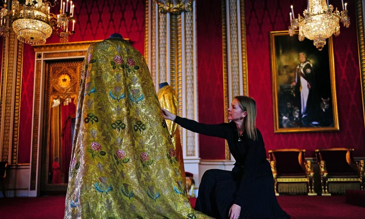 Coronation Vestments Unveiled By Buckingham Palace