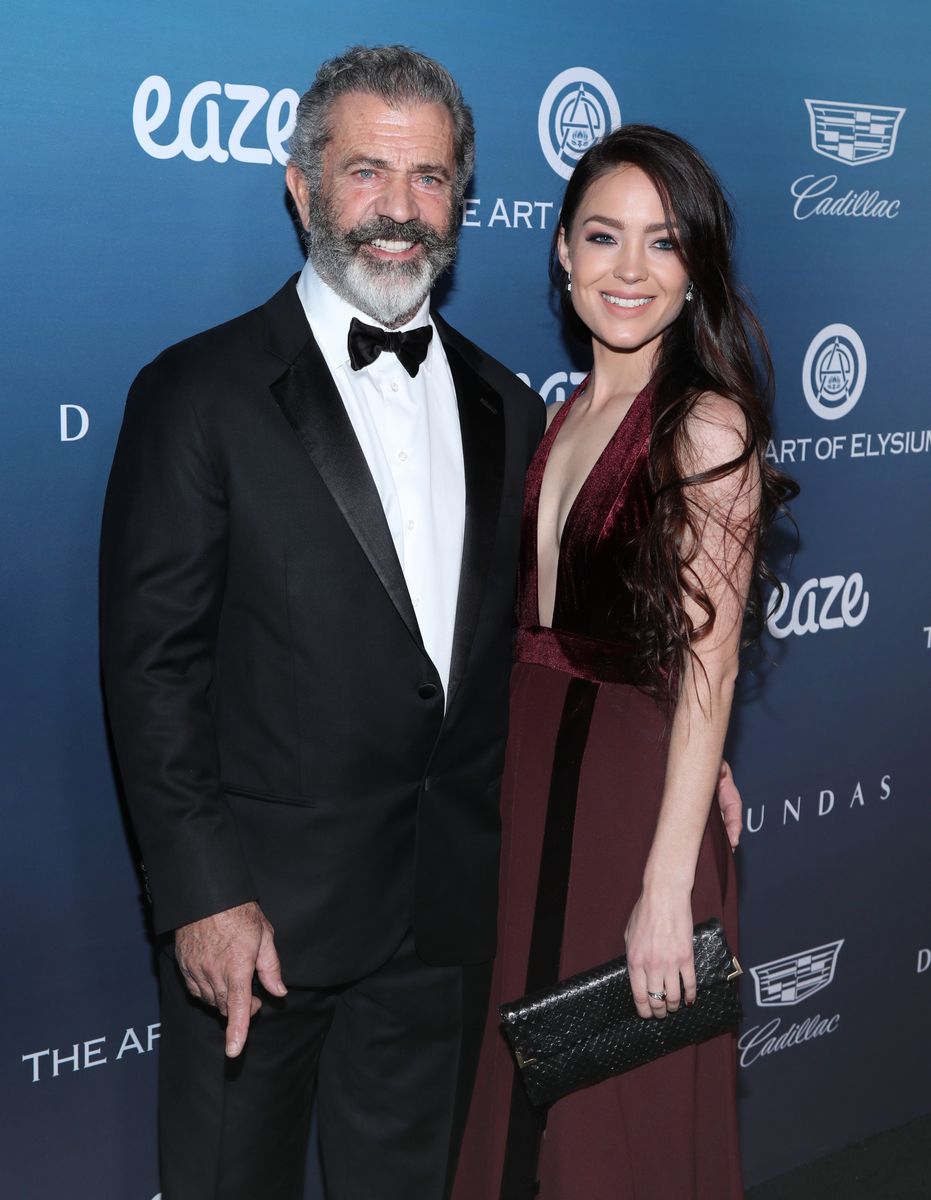 Mel Gibson and his ex, Rosalind Ross 