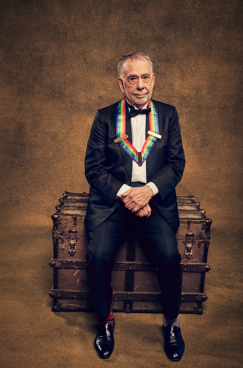 Francis Ford Coppola poses for a photo during the celebration following THE 47TH ANNUAL KENNEDY CENTER HONORS
