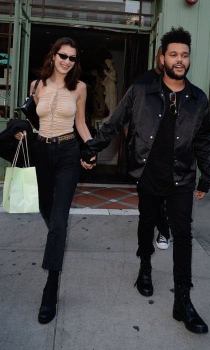 Bella Hadid and the Weeknd split