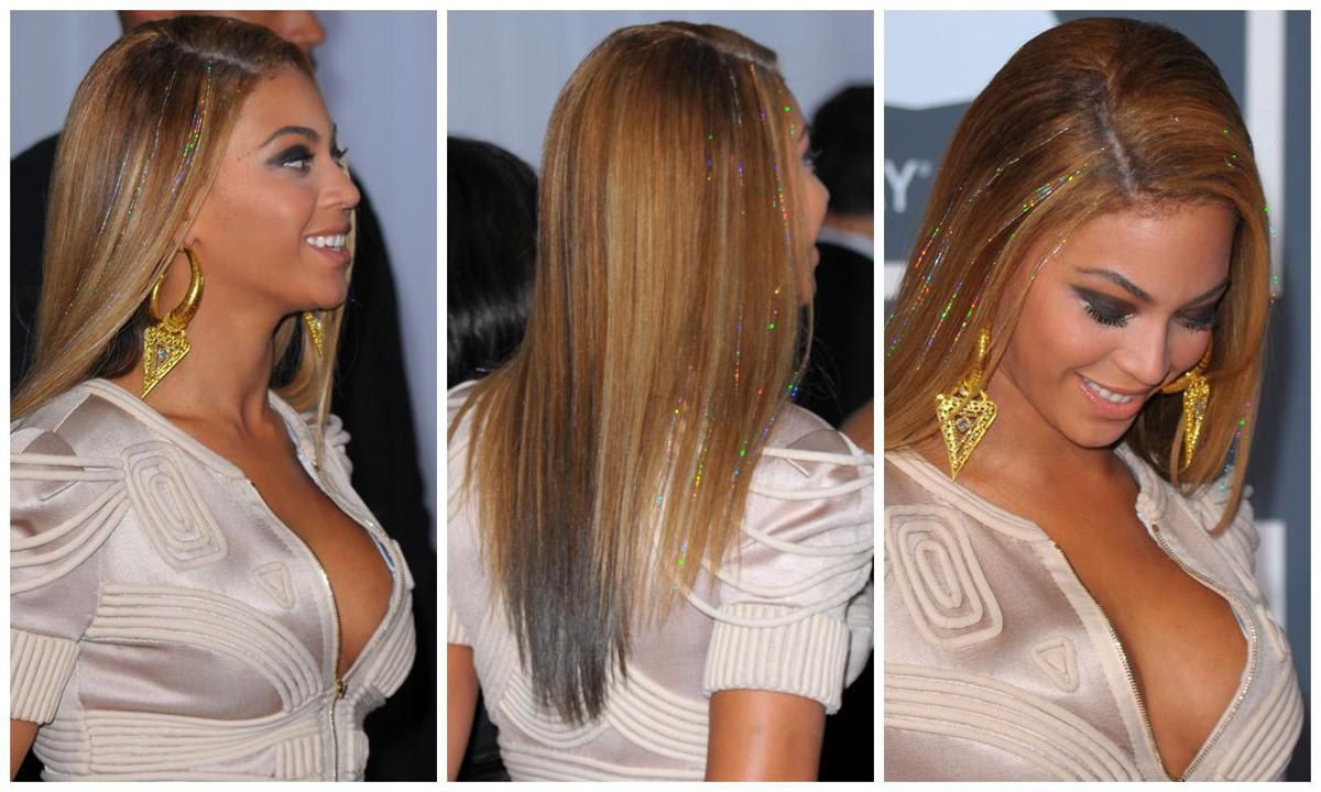 Beyoncé shows her natural hair length during a wash day routine