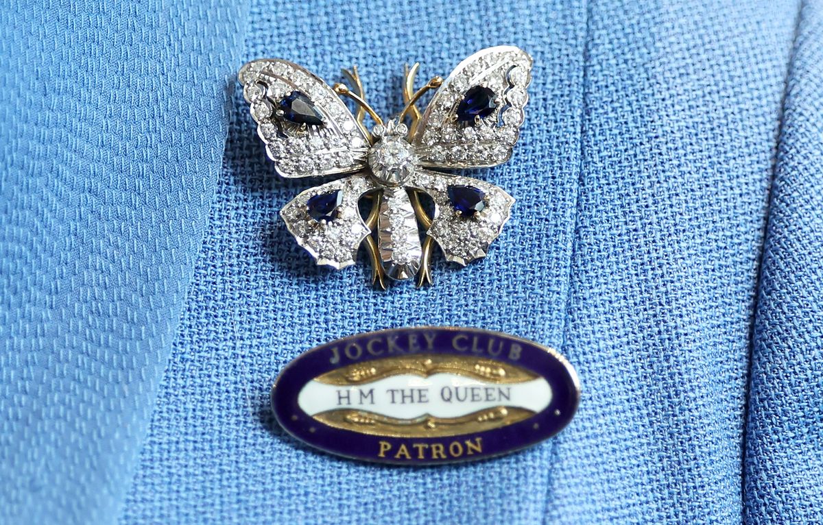 A closer look at Queen Camilla's brooch