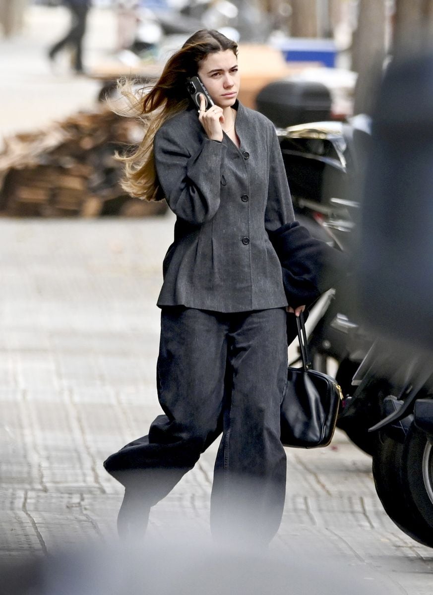 Clara Chia was photographed in late January following Pique's departure to the US