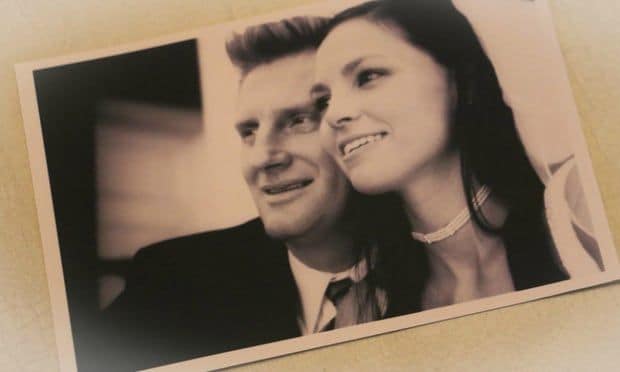 Comparing his life to one of his favorite films, <i>Forrest Gump</i>, Rory penned, "God sent me my own Jenny. And we got married and it was beautiful, just like the movie."
<br>
Photo: ThisLifeILive.com
