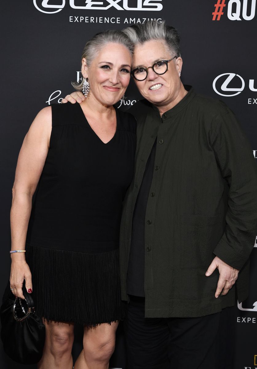 Ricki Lake and Rosie O'Donnell at The Queerties 2024 on March 12, 2024 in Hollywood