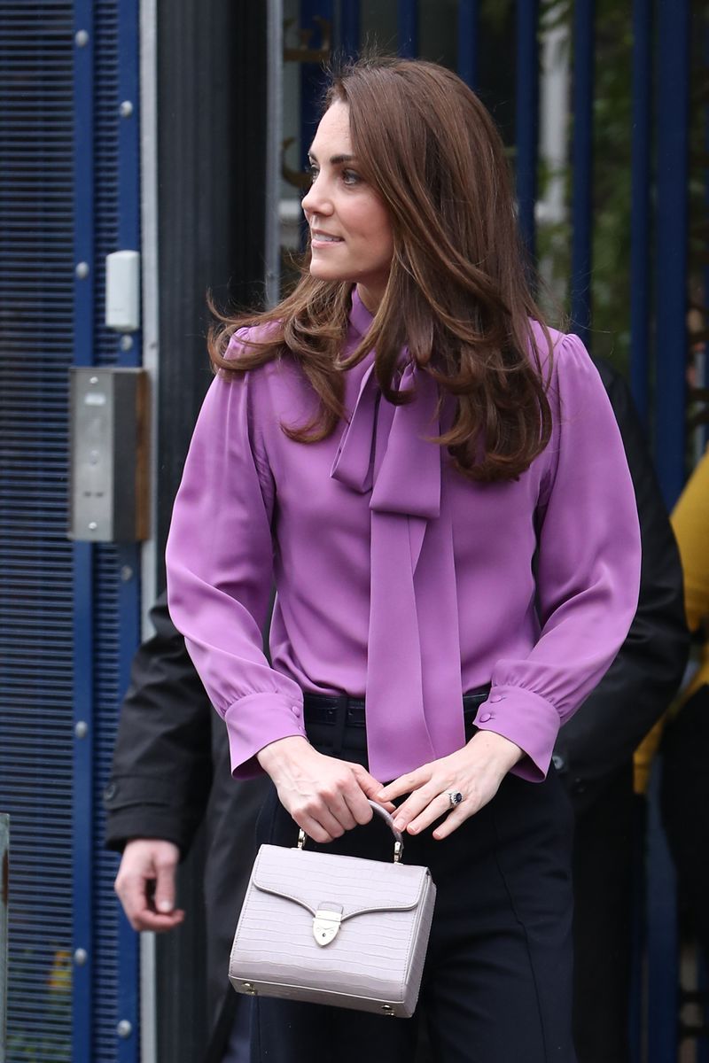 Catherine, Duchess of Cambridge visits the Henry Fawcett Children's Centre in Kennington