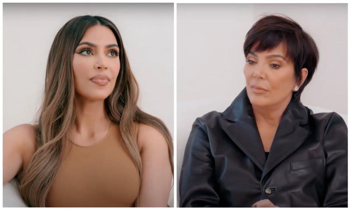 Kim Kardashian and Kris Jenner