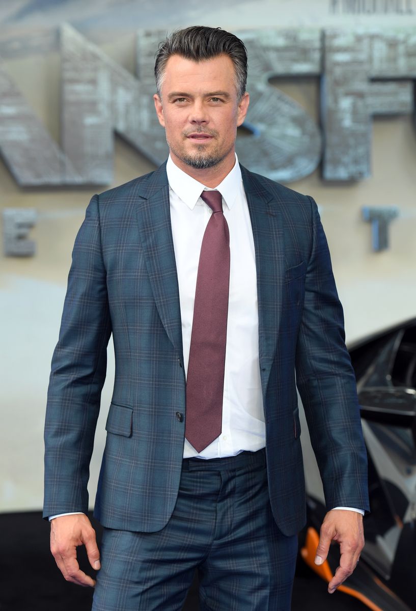 Josh Duhamel attends the global premiere of  "Transformers: The Last Knight" in London, England