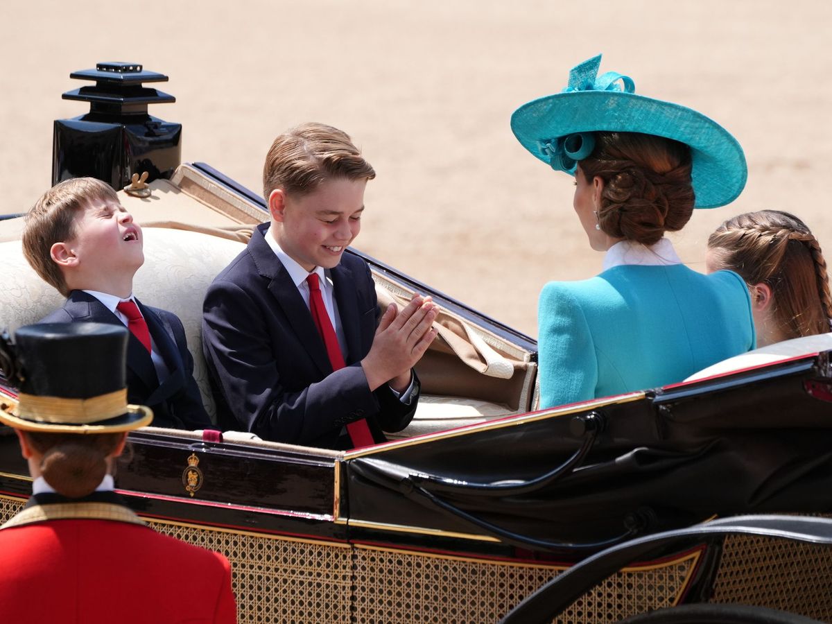 Prince Louis and George Share Viral Moment at Trooping the Colour