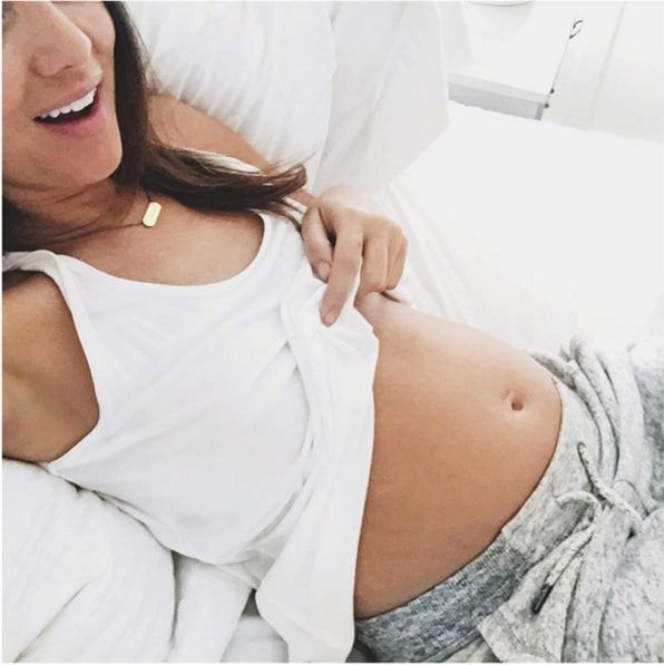Jillian is 16 weeks into her first pregnancy.
<br>
Instagram/@jillian.harris