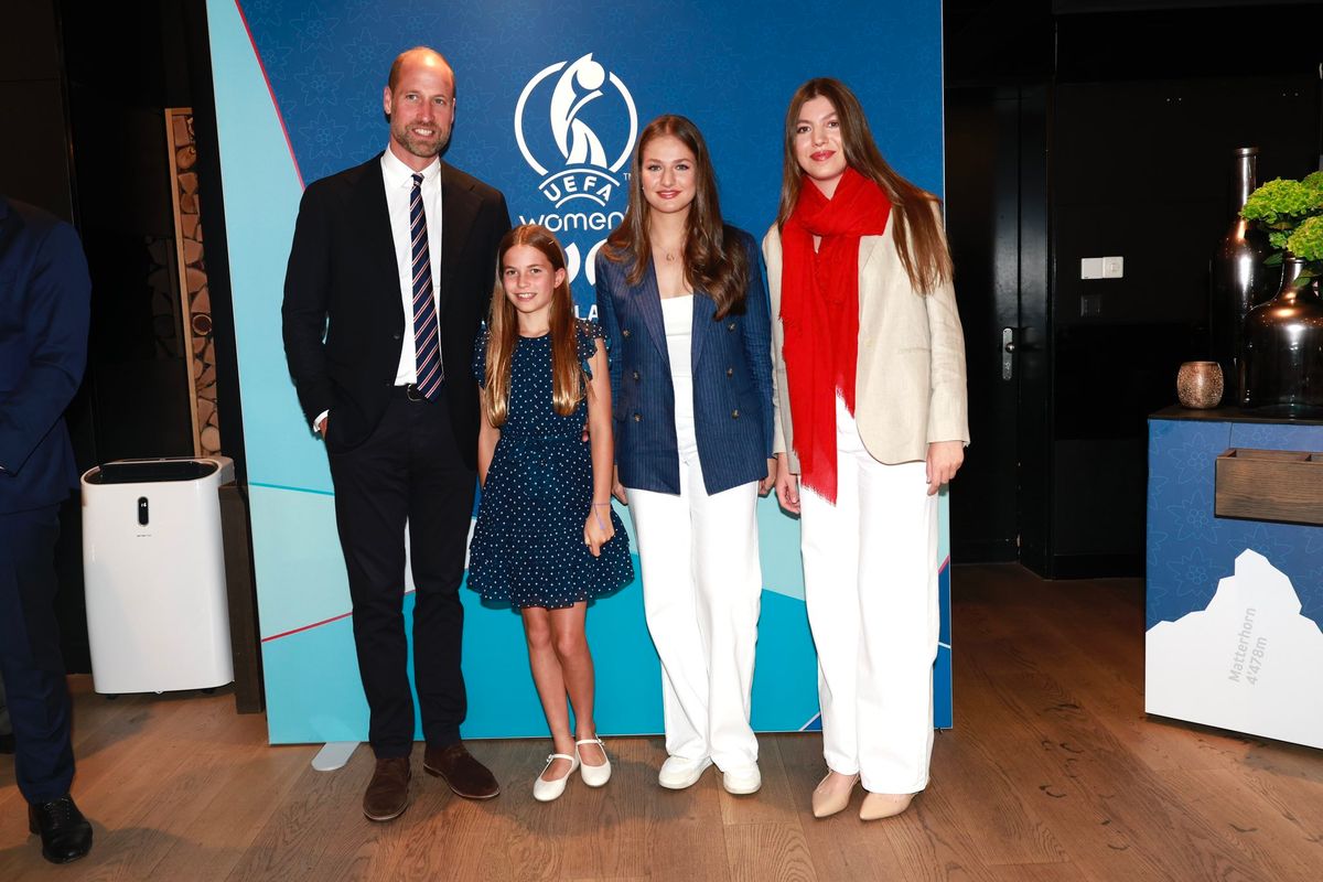 Princess Charlotte and Spain's Princess Leonor and Infanta Sofia