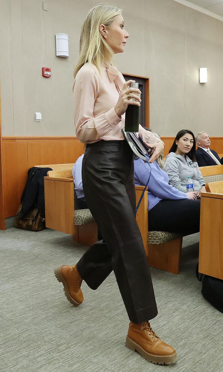 Actress Gwyneth Paltrow On Trial For Ski Accident