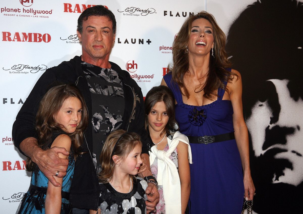 The Stallone girls are all grown up 