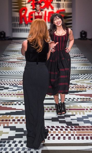 Passing pals on the runway
Photo: Getty Images